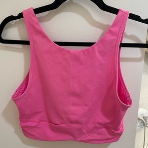 Lululemon pink sports bra size 8